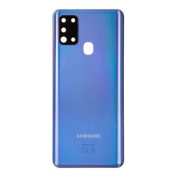 Vitre / Cache Batterie / Coque Arri&egrave;re Samsung Galaxy A21s BLEU