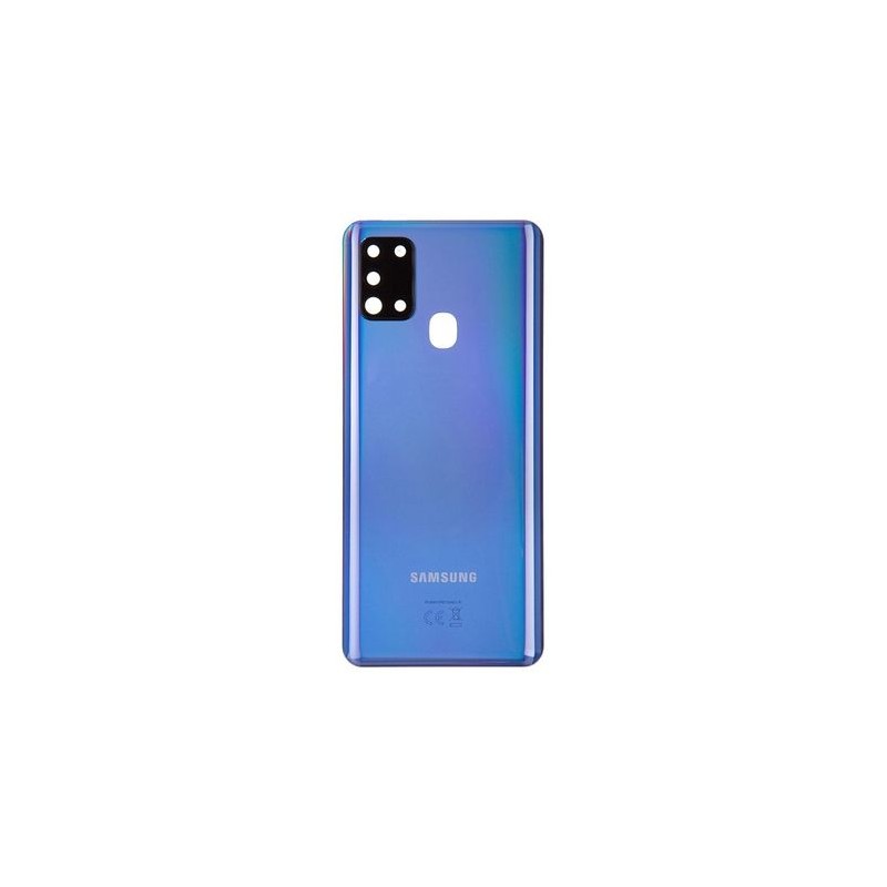 Vitre / Cache Batterie / Coque Arri&egrave;re Samsung Galaxy A21s BLEU