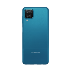 Vitre / Cache Batterie / Coque Arri&egrave;re Samsung Galaxy A12 BLEU