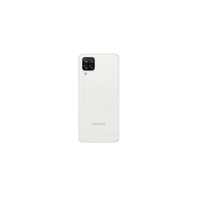 Vitre / Cache Batterie / Coque Arri&egrave;re Samsung Galaxy A12 BLANC