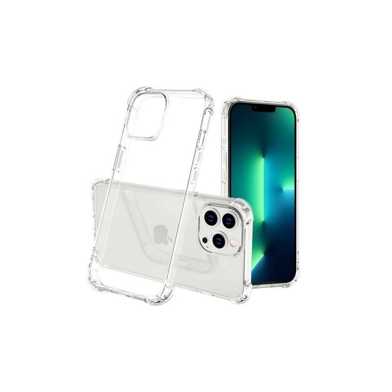 Coque TPU iPhone 12 Pro ""Coin Renforc&eacute;"" TRANSPARENT