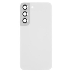 Cache Batterie / Coque Arri&egrave;re Samsung Galaxy S22 BLANC