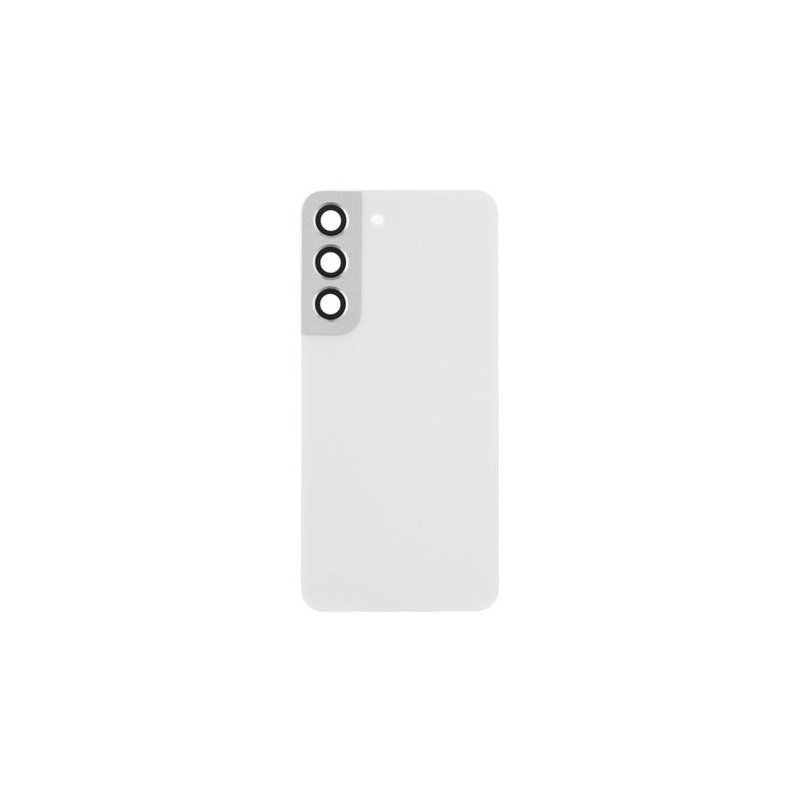 Cache Batterie / Coque Arri&egrave;re Samsung Galaxy S22 BLANC