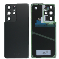Cache Batterie / Coque Arri&egrave;re Samsung Galaxy S21 Ultra NOIR