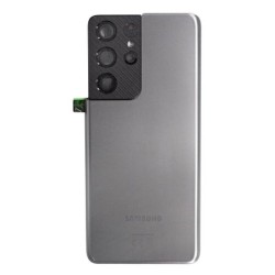 Cache Batterie / Coque Arri&egrave;re Samsung Galaxy S21 Ultra GRIS