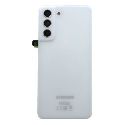 Cache Batterie / Coque Arri&egrave;re Samsung Galaxy S21 FE 5G BLANC
