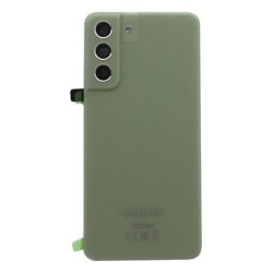 Cache Batterie / Coque Arri&egrave;re Samsung Galaxy S21 FE 5G VERT