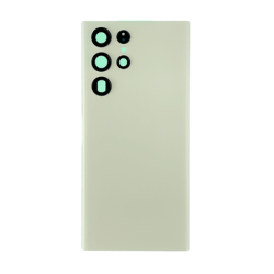 Cache Batterie / Coque Arri&egrave;re Samsung Galaxy S22 Ultra BLANC