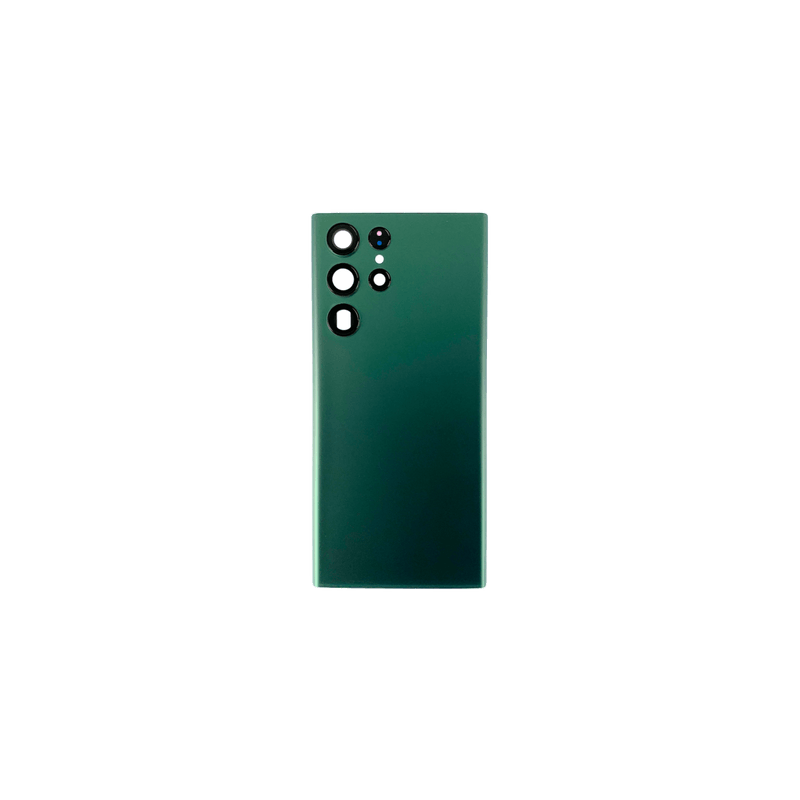 Cache Batterie / Coque Arri&egrave;re Samsung Galaxy S22 Ultra VERT