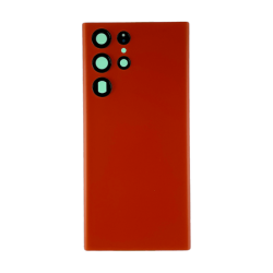 Cache Batterie / Coque Arri&egrave;re Samsung Galaxy S22 Ultra ROUGE