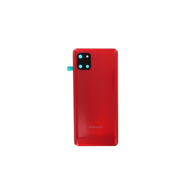 Vitre / Cache Batterie / Arri&egrave;re Samsung Galaxy Note 10 Lite ROUGE