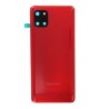 Vitre / Cache Batterie / Arri&egrave;re Samsung Galaxy Note 10 Lite ROUGE
