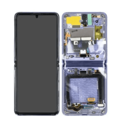 &Eacute;cran Amoled Original Samsung Galaxy Z Flip 4 BLEU