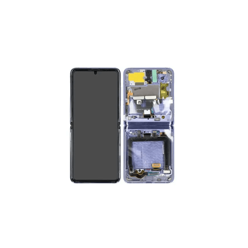 &Eacute;cran Amoled Original Samsung Galaxy Z Flip 4 BLEU