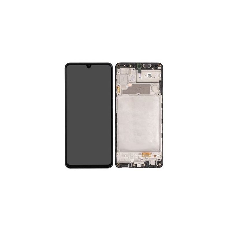 Ecran LCD Sur Ch&acirc;ssis Samsung Galaxy A22 A225F NOIR