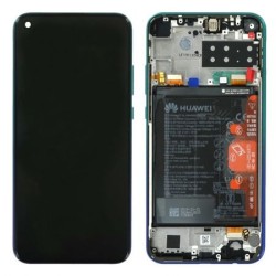 Ecran Complet Original LCD Huawei P40 Lite E BLEU