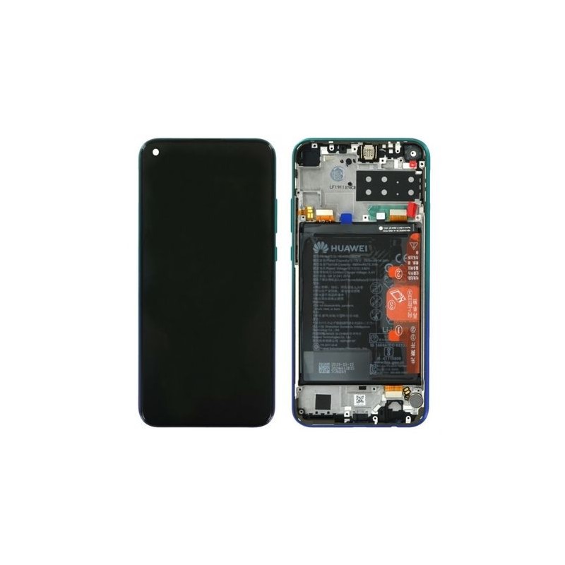 Ecran Complet Original LCD Huawei P40 Lite E BLEU