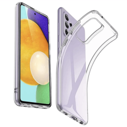 Coque TPU de protection pour Samsung Galaxy A52 Transparent