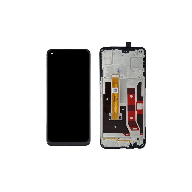 &Eacute;cran LCD Assembl&eacute; Sur Ch&acirc;ssis pour Oppo A73 5G NOIR