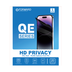 Pack de 20 films de protection ""Privacy"" Forward Zero - S - 9 Pouces
