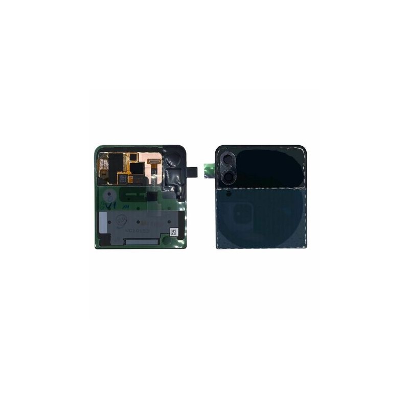 &Eacute;cran Arri&egrave;re / Vitre Original Samsung Galaxy Z Flip 3 5G VERT