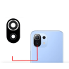 Lentille de protection en verre cam&eacute;ra Xiaomi Mi 11 Lite