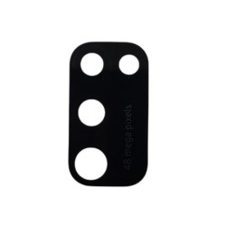 Lentille / Vitre cam&eacute;ra arri&egrave;re avec Adh&eacute;sif Samsung Galaxy M30s M307F