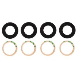 Lot de 4 Lentilles Cam&eacute;ra arri&egrave;re Samsung Galaxy M33 5G