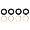 Lot de 4 Lentilles Cam&eacute;ra arri&egrave;re Samsung Galaxy M33 5G