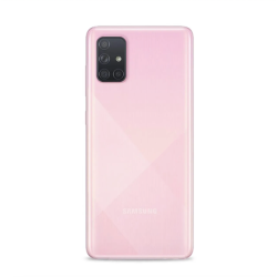 Vitre Arri&egrave;re / Cache Batterie Samsung Galaxy A71 ROSE