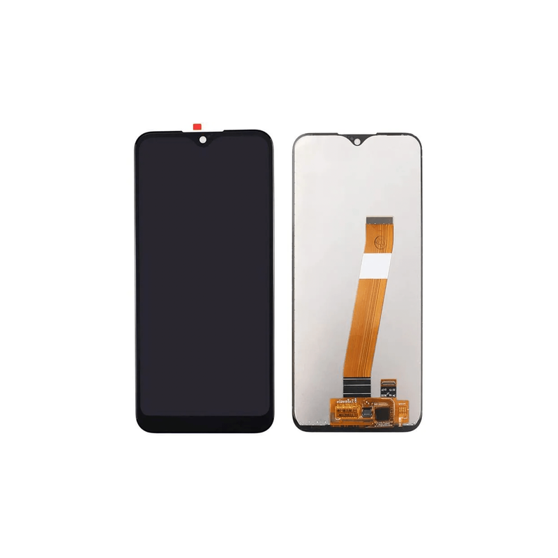 &Eacute;cran Tactile / LCD Compatible Samsung Galaxy A01 Gros Conecteur NOIR