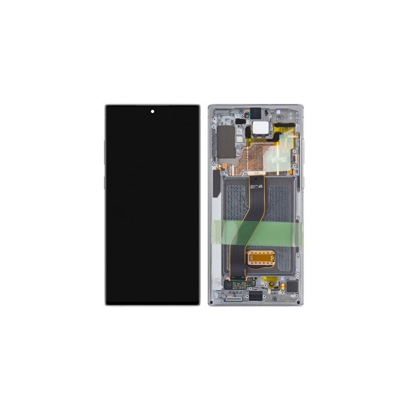 Ecran Amoled Compatible Samsung Galaxy Note 10 ARGENT