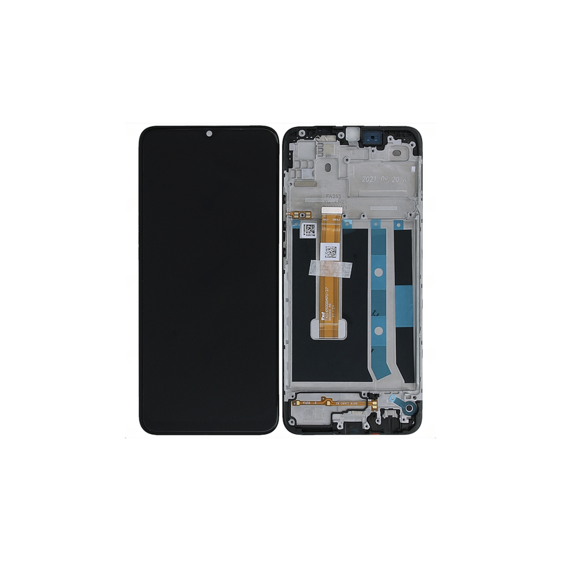 &Eacute;cran LCD Assembl&eacute; / Vitre Tactile Sur Ch&acirc;ssis Oppo A15 / A15s