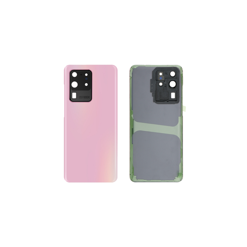 Vitre / Cache Batterie / Arri&egrave;re Samsung Galaxy S20 Ultra ROSE
