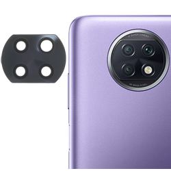 Lentille de protection en verre cam&eacute;ra arri&egrave;re Xiaomi Redmi Note 9T