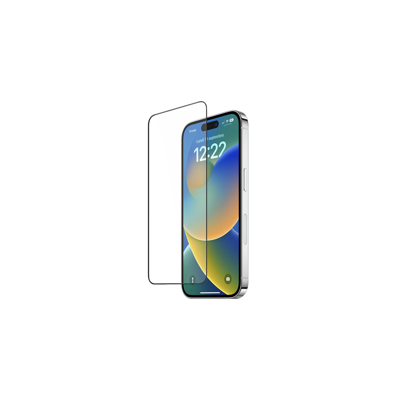Film verre tremp&eacute; 5D iPhone 15 Plus