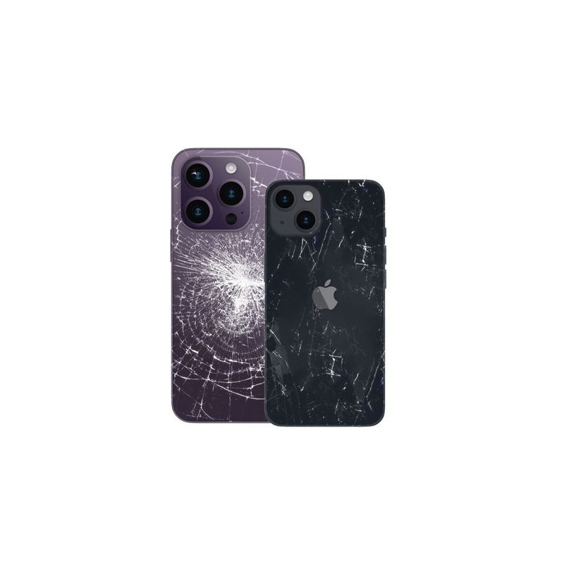 Remplacement Vitre Arri&egrave;re iPhone 14 / 14 Plus / 14 Pro / 14 Pro Max