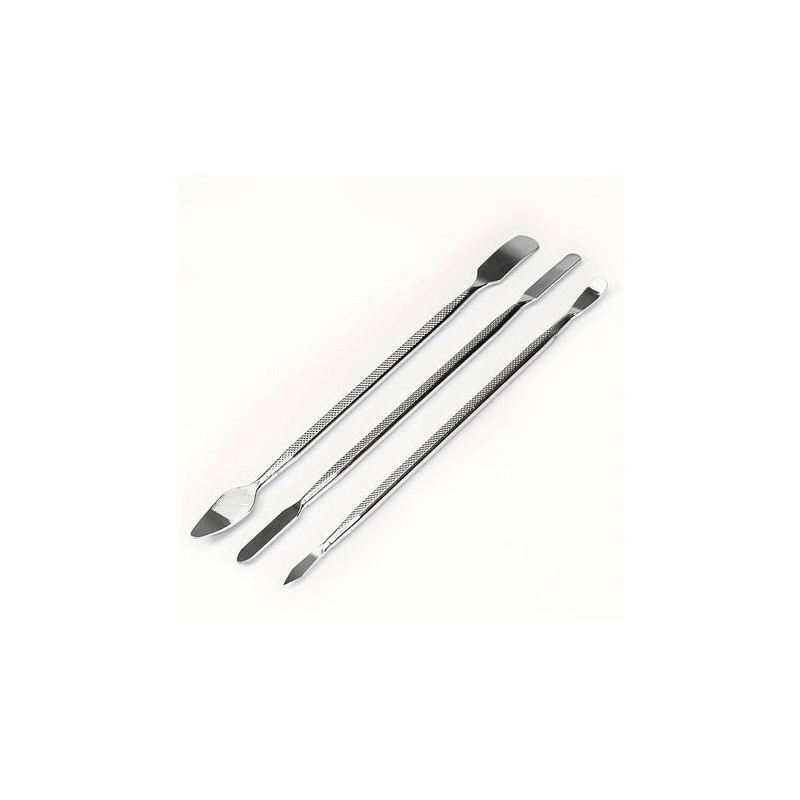Set de 3 Spatules / Raclette M&eacute;tallique Pour Vitre Arri&egrave;res iPhone