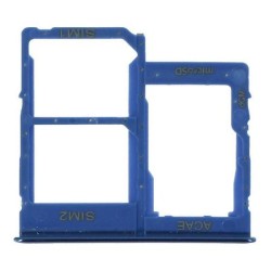 Tiroir Sim Compatible Samsung A31 Bleu