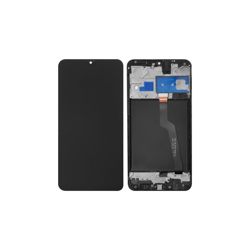 Ecran LCD Sur Ch&acirc;ssis Pour Samsung Galaxy A10 A105F 2019 NOIR