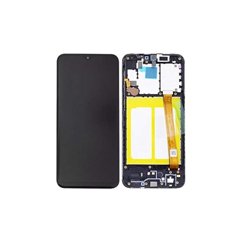 Ecran LCD Sur Ch&acirc;ssis Compatible Samsung Galaxy A20e A202F 2019 NOIR