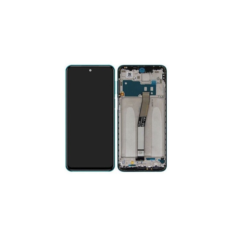 Ecran LCD / Vitre Tactile Xiaomi Redmi Note 9S sur ch&acirc;ssis GRIS