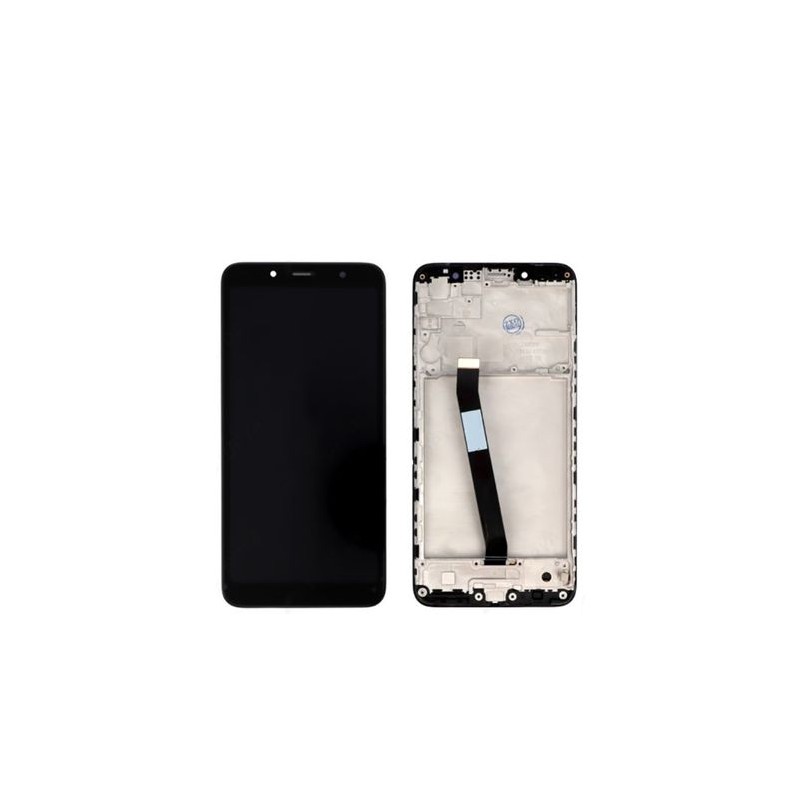 Ecran LCD / Vitre Tactile sur Ch&acirc;ssis Compatible Xiaomi Redmi 7A Noir