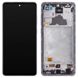 Ecran Original Samsung Galaxy A72 4G 5G A725F 2021 VIOLET
