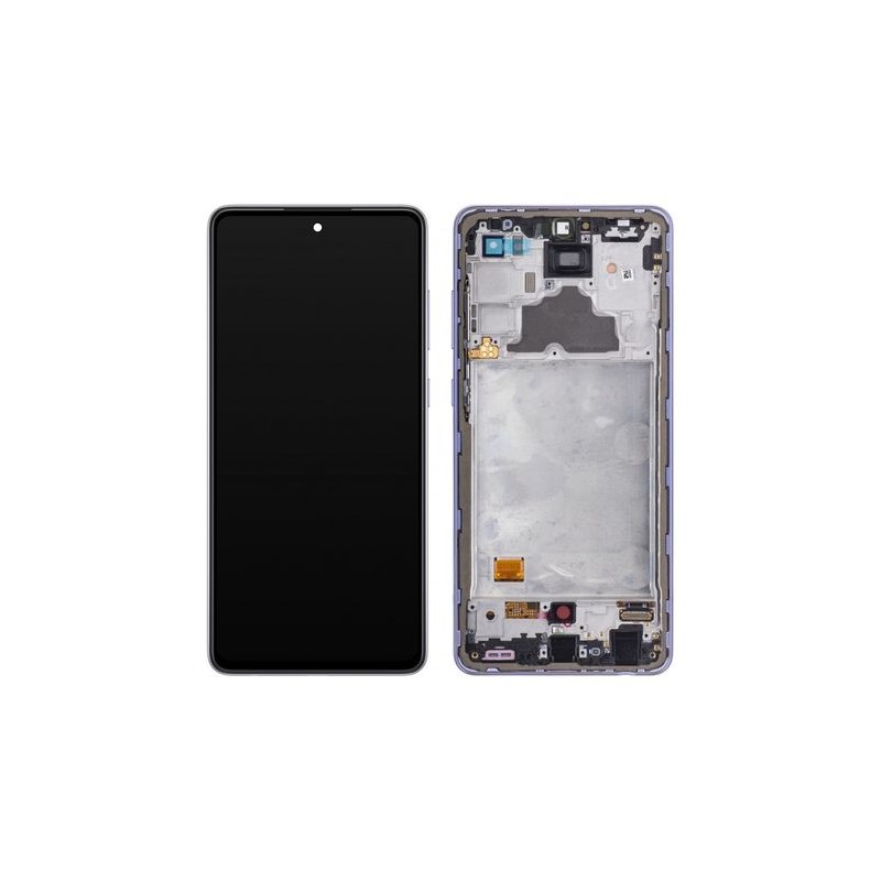 Ecran Original Samsung Galaxy A72 4G 5G A725F 2021 VIOLET