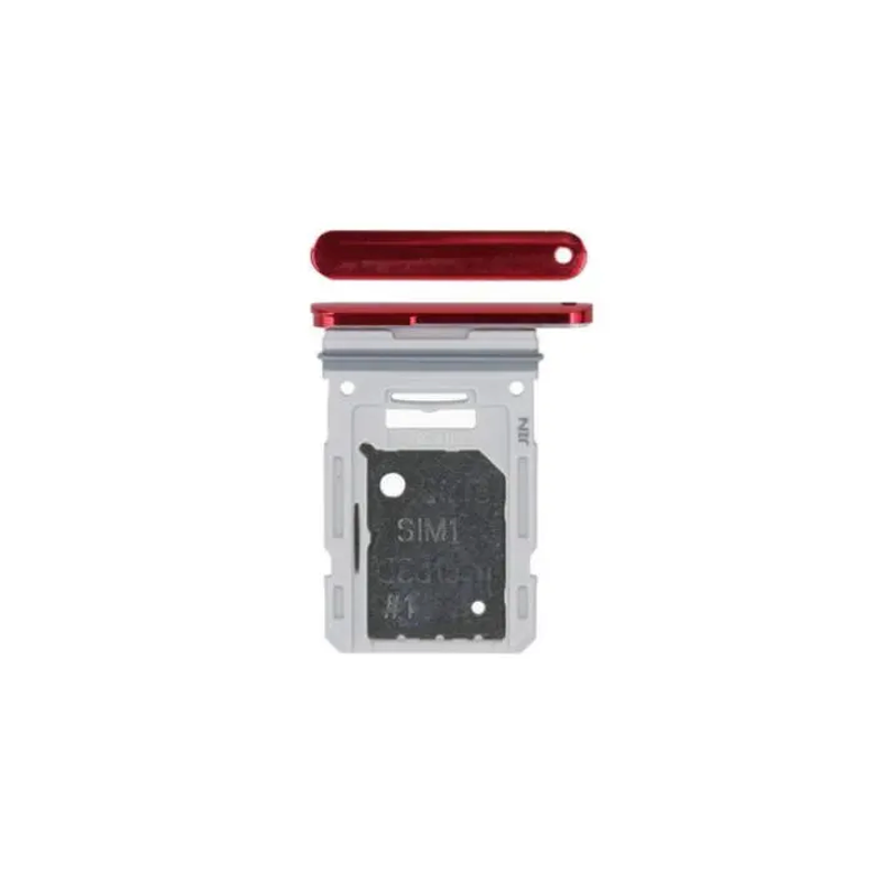 Tiroir Double Sim Compatible Samsung S20FE ROUGE