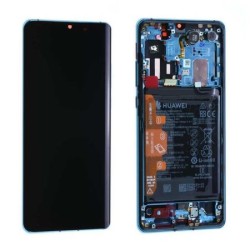 Ecran Complet Original Huawei P30 Pro Bleu Aurora