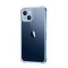 Coque iPhone 14 TPU Transparente avec bords renforc&eacute;s