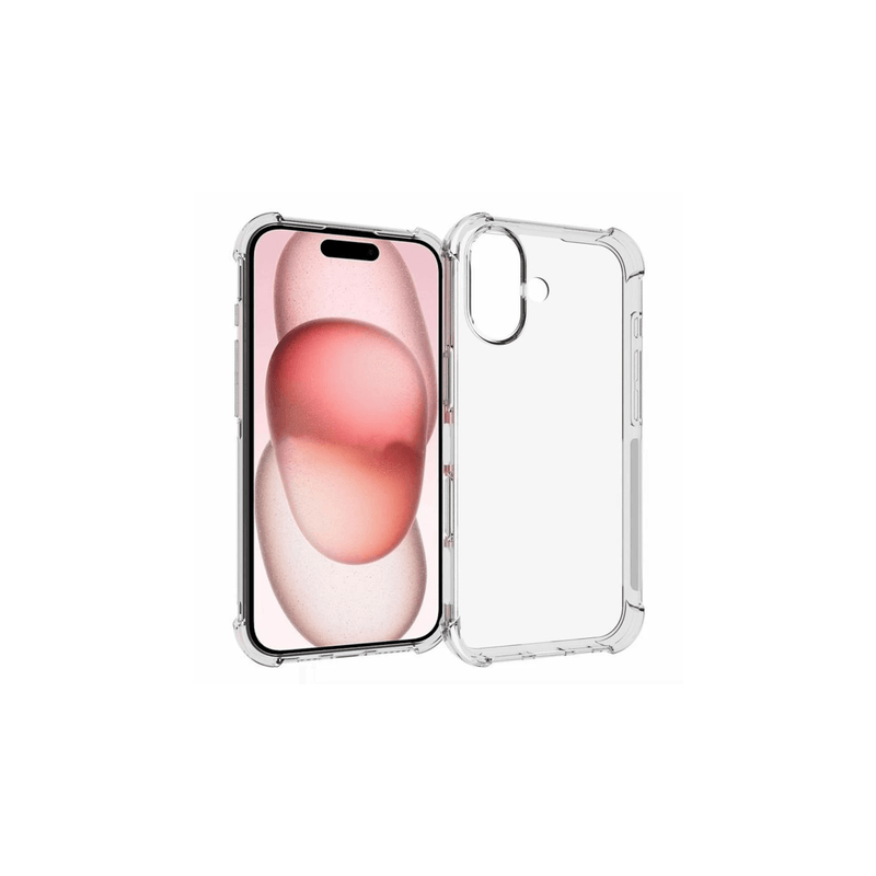 Coque TPU iPhone 16 Plus ""Coins Renforc&eacute;s"" TRANSPARENT