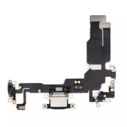 Nappe / Connecteur de Charge USB-C iPhone 15 Noir